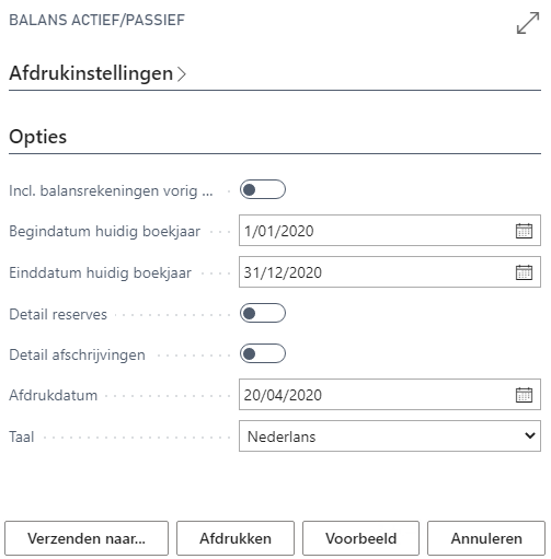 Balans actief/passief