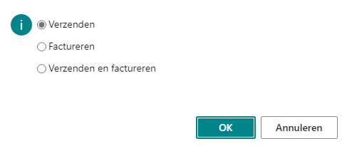 Verzending boeken